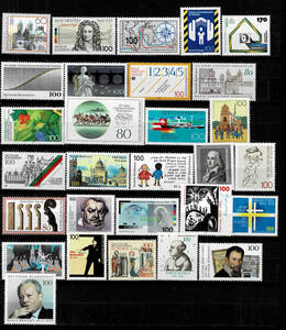ドイツ 1993年 単品発行記念切手揃い