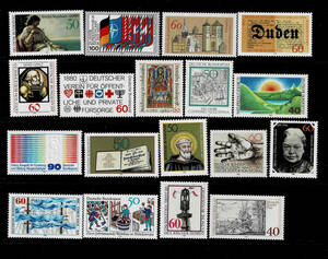  Germany 1980 year single goods issue commemorative stamp ..