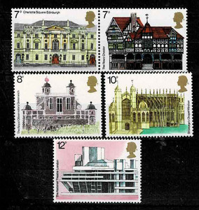 英国 1975年 各種記念切手セット