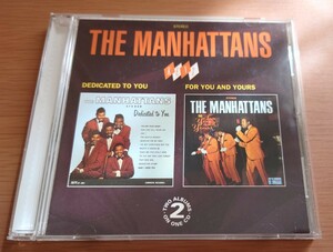 CD The Manhattans マンハッタンズ Dedicated To You / For You And Yours 輸入盤