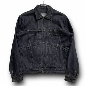 80s KATHARINE HAMNETT Archive Denim jacket Gジャン 黒 デニムジャケット Raf simons Helmut lang ifsixwasnine l.g.b 90s vintage