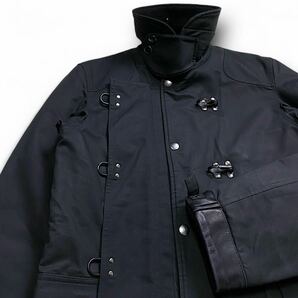 00s Nom de Guerre Utility Jacket ミリタリー コート ファイヤーマン ジャケット Raf Simons comme des garcons ifsixwasnine l.g.b rareの画像5