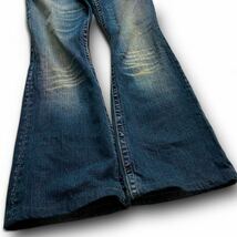 00s Semantic Design Flared Jeans zip デニム パンツ トルネードマート l.g.b ifsixwasnine kmrii 14th addiction tornado mart rare _画像6