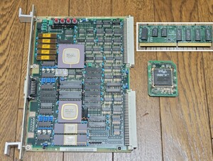 ［パーツ集］90年代初頭のパーツ集 レトロ NEC PC98 拡張ボード? EPSON 用 i486 IBM L2 メモリー