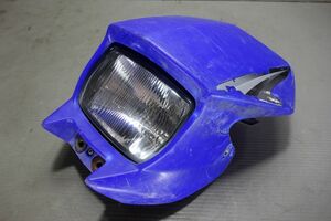 XTZ125 ライトカウル フロントマスク アッパーカウル ヘッドライト 9C6KE0737700 ヤマハ 純正 検 XTZ125E #R20230119