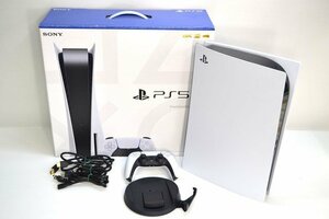 （中古）PlayStation5 プレイステーション5 SIE CFI-1200A01 SSD/825GB UltraHD-Blu-ray HDR/4K/8K 箱あり 印刷物ガイド欠品 動作OK（柏）