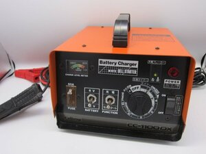 （ジャンク）セルスター工業 CELLSTAR バッテリー充電器 CC-1100DX 通電のみ確認 充電未確認 説明書欠品（柏）