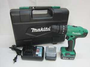 （中古）マキタ Makita 充電式震動ドライバドリル M850DWX 14.4V バッテリー2個/充電器/ケース付属 キズ汚れあり 動作OK（柏）