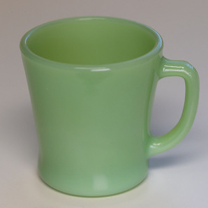 おすすめ！ ファイヤーキング マグ ジェダイ Ｄハンドル 未使用！ 1960年代 耐熱 ミルクガラス コーヒー ビンテージ アンティーク アメリカの画像1