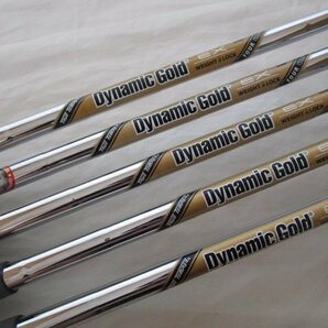 .。o○ TaylorMade P7MCアイアン 5本  Dynamic Gold EX TOUR ISSUE(S200)の画像7