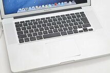 1円～ジャンク品 CTOモデル MacBook Pro (15-inch, Early 2011) 2.2GHz Core i7 メモリ:8GB HDD:750GB G04A_画像8