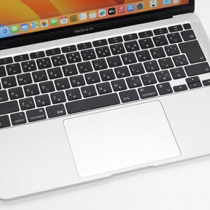 人気！MacBook Air (M1, 2020) MGNA3J/A 8コアCPU/8コアGPU メモリ:8GB SSD:512GB シルバー C0MWの画像2