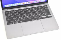 人気！MacBook Air (M1, 2020) MGN63J/A 8コアCPU/7コアGPU メモリ:8GB SSD:256GB スペースグレイ 9EX9_画像3