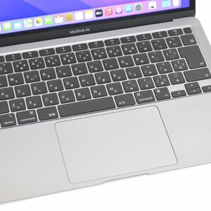 人気！MacBook Air (M1, 2020) MGN63J/A 8コアCPU/7コアGPU メモリ:8GB SSD:256GB スペースグレイ 9EX9の画像3