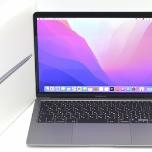 人気！MacBook Air (M1, 2020) MGN63J/A 8コアCPU/7コアGPU メモリ:8GB SSD:256GB スペースグレイ 9EX9の画像1