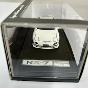 未使用 ignition model MAZDA RX-7 (FD3S) Type RS White 0203 マツダ ミニカー 1/43 イグニッションモデル の画像6