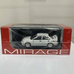 未使用　hpiracing MIRAGE Mitsubishi Lancer Evolution 1992 Test Car 8543 ミラージュ ミニカー 1/43 三菱