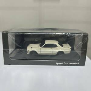 未使用 ignition model Nissan SKYLINE 2000 GT-R (KPGC10) Semi Works white 0171 ミニカー 日産 スカイライン　1/43スケール