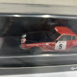 未使用 ignition model Nissan Datsun 240Z (#5) 1972 Monte Carlo 0215 イグニッションモデル ミニカー 1/43スケールの画像3