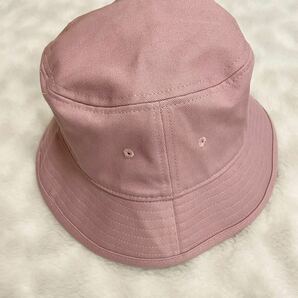 アディダス バケットハット トレフォイル ロゴ 綿100％ ブランド 帽子 レディース フリーサイズ ピンク adidas の画像2