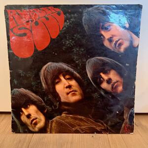 ニュージーランドモノ　ラウドカット　b品マト1 ターコイズ　The Beatles Rubber Soul ビートルズ ラバーソウル　LP レコード　mono