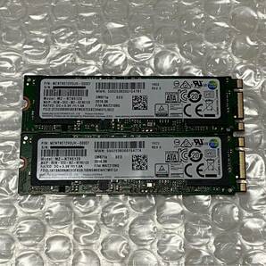 【起動2回 使用0時間】 SAMSUNG ☆ MZNTN512HDJH M.2 SSD 512GB ☆ 2枚 ☆ 正常 ①の画像1