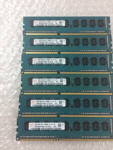 Hynix製 Registered ECC DDR3-1333Mhz (PC3-10600E) 2GB×6＝12GB