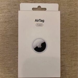 Apple airtag 4個　未開封　