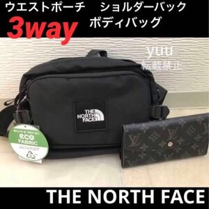 本日200円引き　THE NORTH FACE　ショルダーバッグ　ウエストポーチ　ボディバック　日本未発売　正規タグ付　男女兼用　