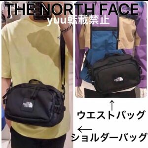 本日200円引き 正規タグ付　THENORTHFACE ショルダーバッグ ボディバッグ　ウエストポーチ　 男女兼用　日本未発売　