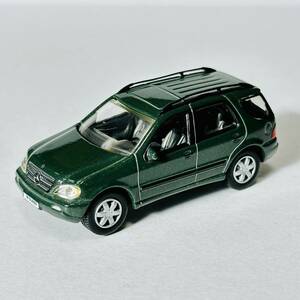 YUJIN REAL-X ミニチュアカーコレクション 1/72SCALE / MELCEDES-BENZ ML Metalic Green