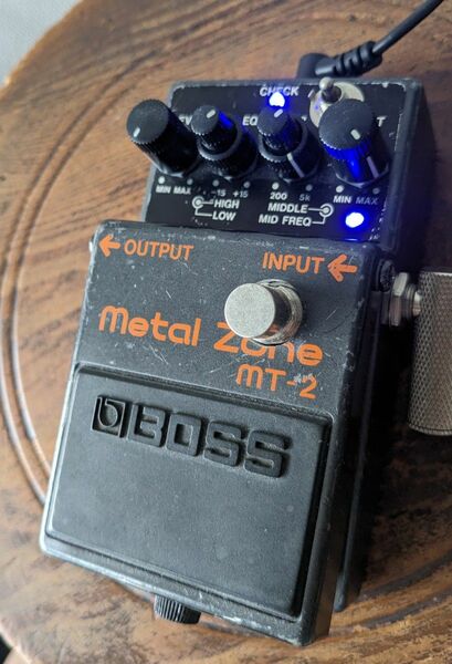 BOSS MT-2 Metal Zone クリッピング&ブースター追加Mod