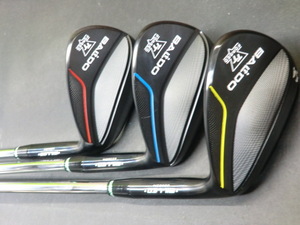 まとめて3本鮮やかカラーリング■美品2024バルド TT ミルド ウェッジ黒 TOUR KNIGHT WEDGE■50°■54°■58°■