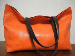  hand made high class original leather bag original cow leather C* leather BT tote bag OR 009
