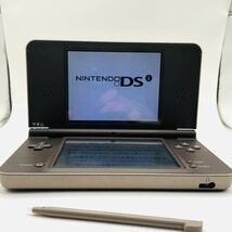 動作確認済 美品 ACアダプタ付 Nintendo DSi LL 任天堂 ダークブラウン_画像1