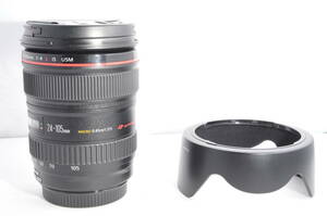 〓外観綺麗　フード付〓キャノン Canon EF 24-105mm F4 L IS USM