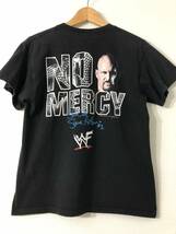 ビンテージ AUSTIN 3:16 ストーン・コールド スティーブ・オースチン Tシャツ ワールドレスリング 2000 WWF NO MERCY USA 古着 _画像7