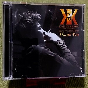 【名盤！】吉川晃司 SELF COVER BEST Thank you ベストCDアルバム モニカ KISSに撃たれて眠りたい ナイフ アクセル LA VIE EN ROSE 