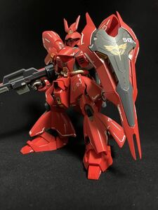 ＨＧ1/１４４カスタム（ミキシング）　ＳＤサザビー　MＳＮ－０４　サザビー（４頭身　Ｇジェネレーションイメージ）