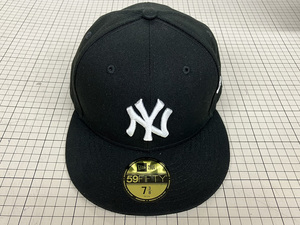 ニューエラ NEWERA 59FIFTY 黒 ヤンキース　7 3/8 (58.7cm)