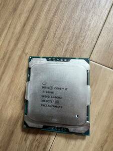 CPU Intel Corei7-6800k 作動品