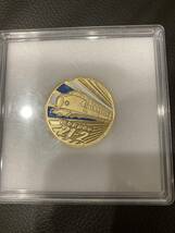 THE RAILWAY MUSEUM MEMORIAL MEDAL 鉄道博物館　0系新幹線21-2 記念メダル_画像1