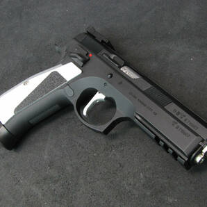 １艇限定 KJW CZ75 SP-01 Shadow accu リアルフル刻印特別仕様の画像2