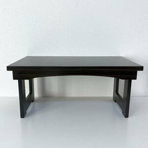 [ exhibition goods ] folding sutra desk ebony style 