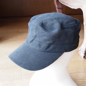 鎌倉帽子屋　日本製　メッシュ地 キャップ　ブラック・黒　帽子