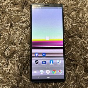 simロック解除済 docomo Xperia 5 SO-01M 6GB/64GB ブルー