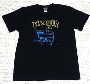 セール THRASHER スラッシャー JUL 2012 stencil ステンシル Tシャツ 半袖 黒 XXL TH911288 メンズ レディース 人気 おすすめ