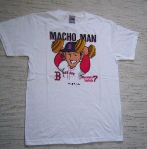 セール15% Fanatics ファナティクス レッドソックス マッチョマン 吉田正隆 ダンベル Tシャツ 半袖 ML01-23SS-70 白 L メンズ