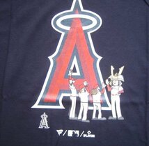 セール15% Fanatics ファナティクス エンゼルス ロゴ 大谷翔平 カブト Tシャツ 半袖 KABUTOシリーズ ML0123SS-41 紺 M メン_画像3