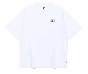 セール ポーラー POLER EMB リラックスフィット 刺繍 ロゴプリント Tシャツ 半袖 241MCV0198 白 L メンズ